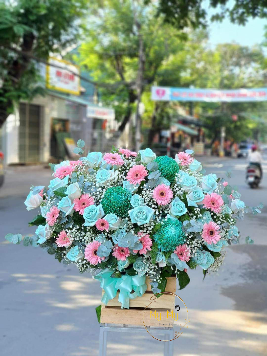 Hoa chúc mừng mẫu 103