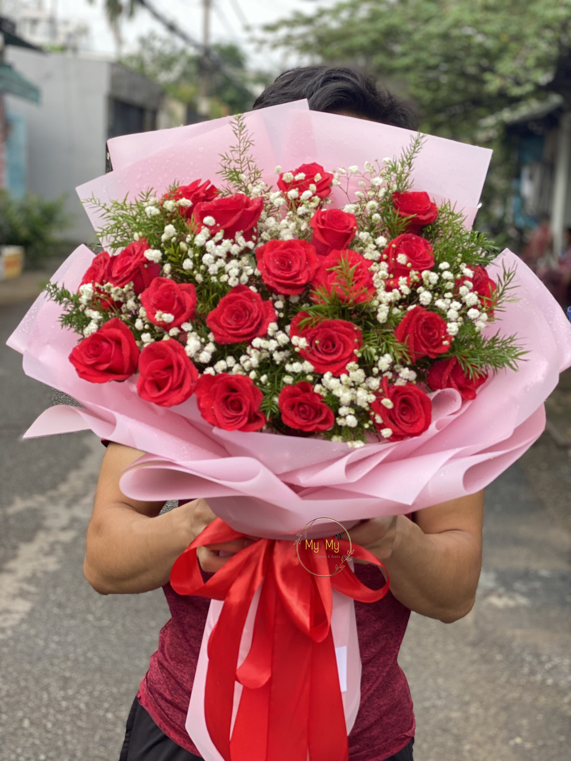 Hoa chúc mừng mẫu 160