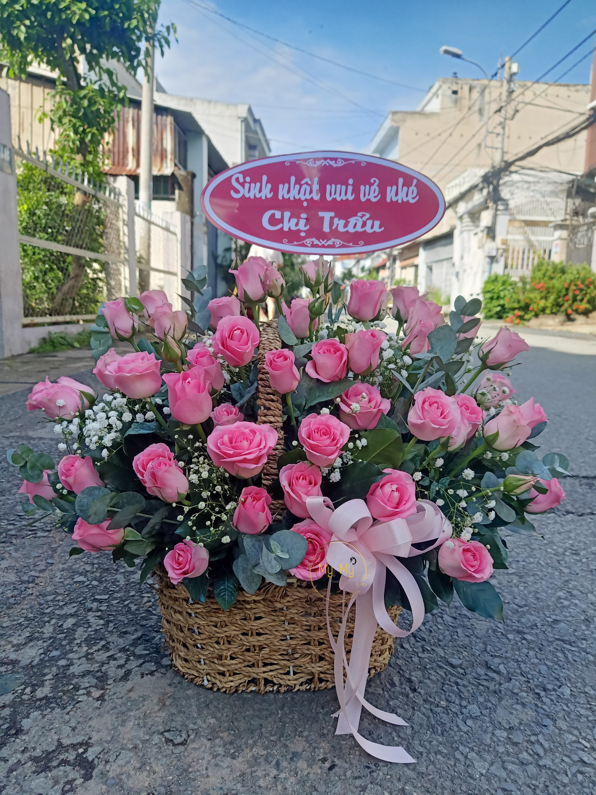 Hoa chúc mừng mẫu 138