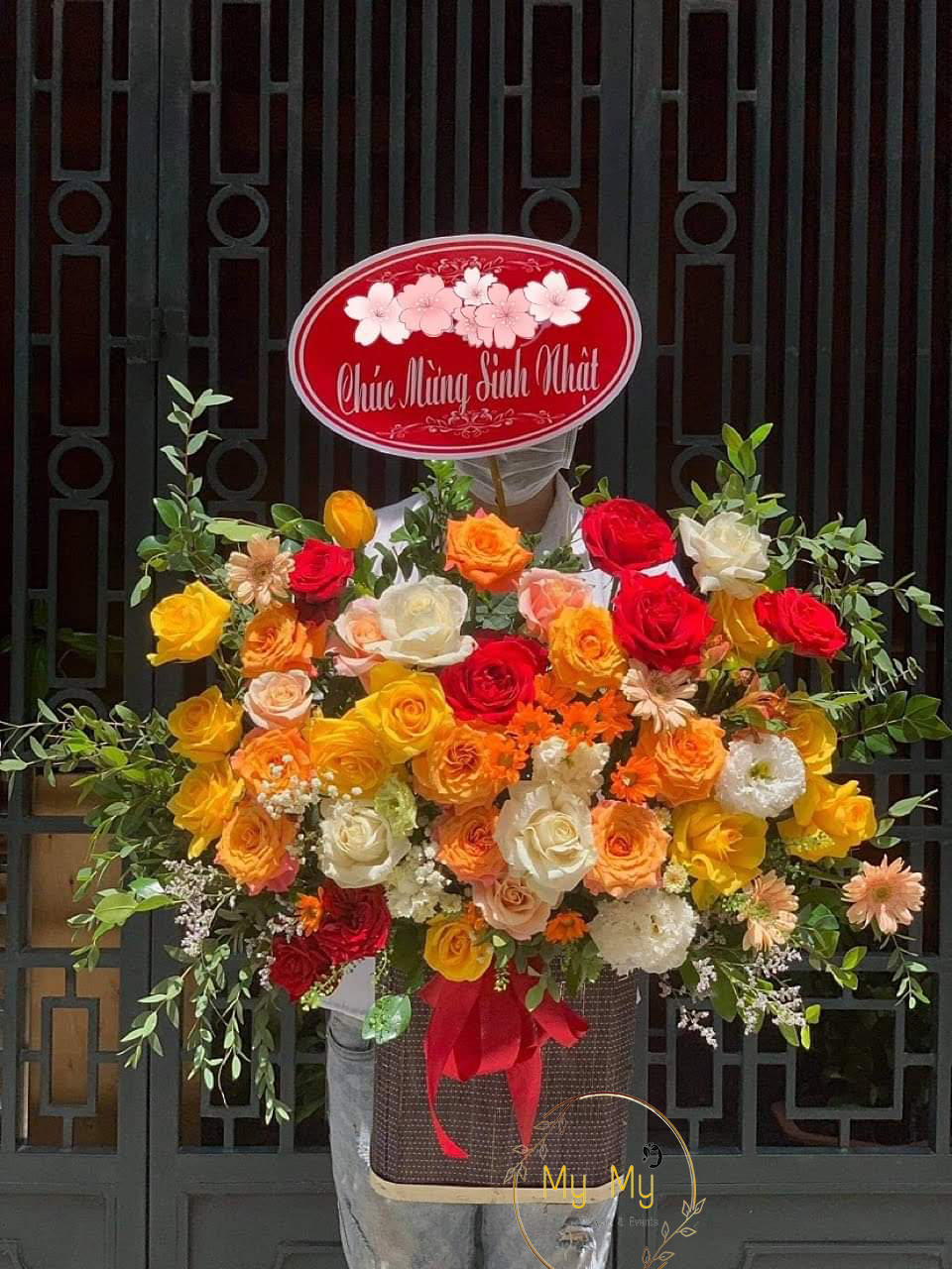 Hoa mừng sinh nhật mẫu 97