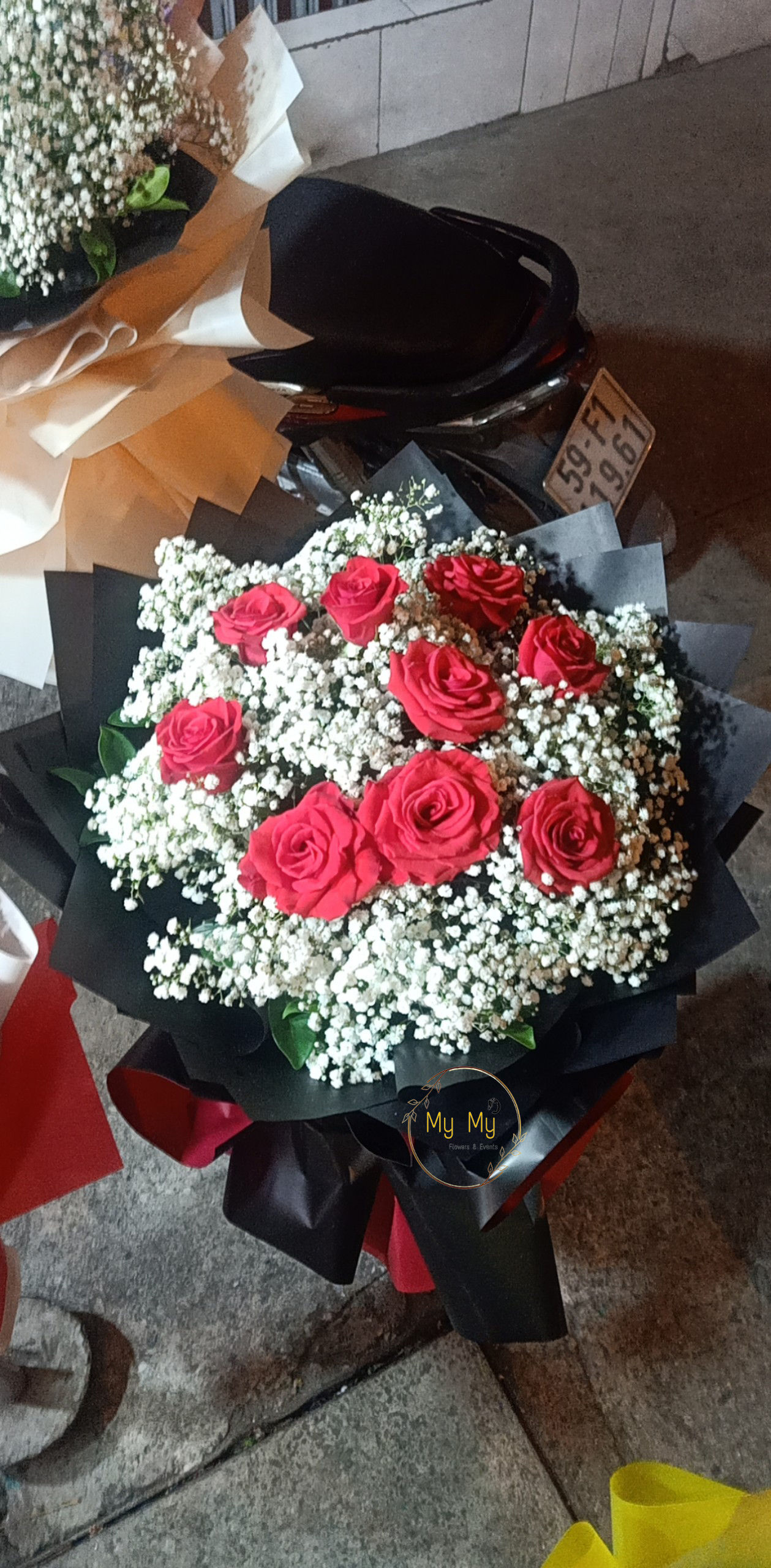 Hoa chúc mừng mẫu 121