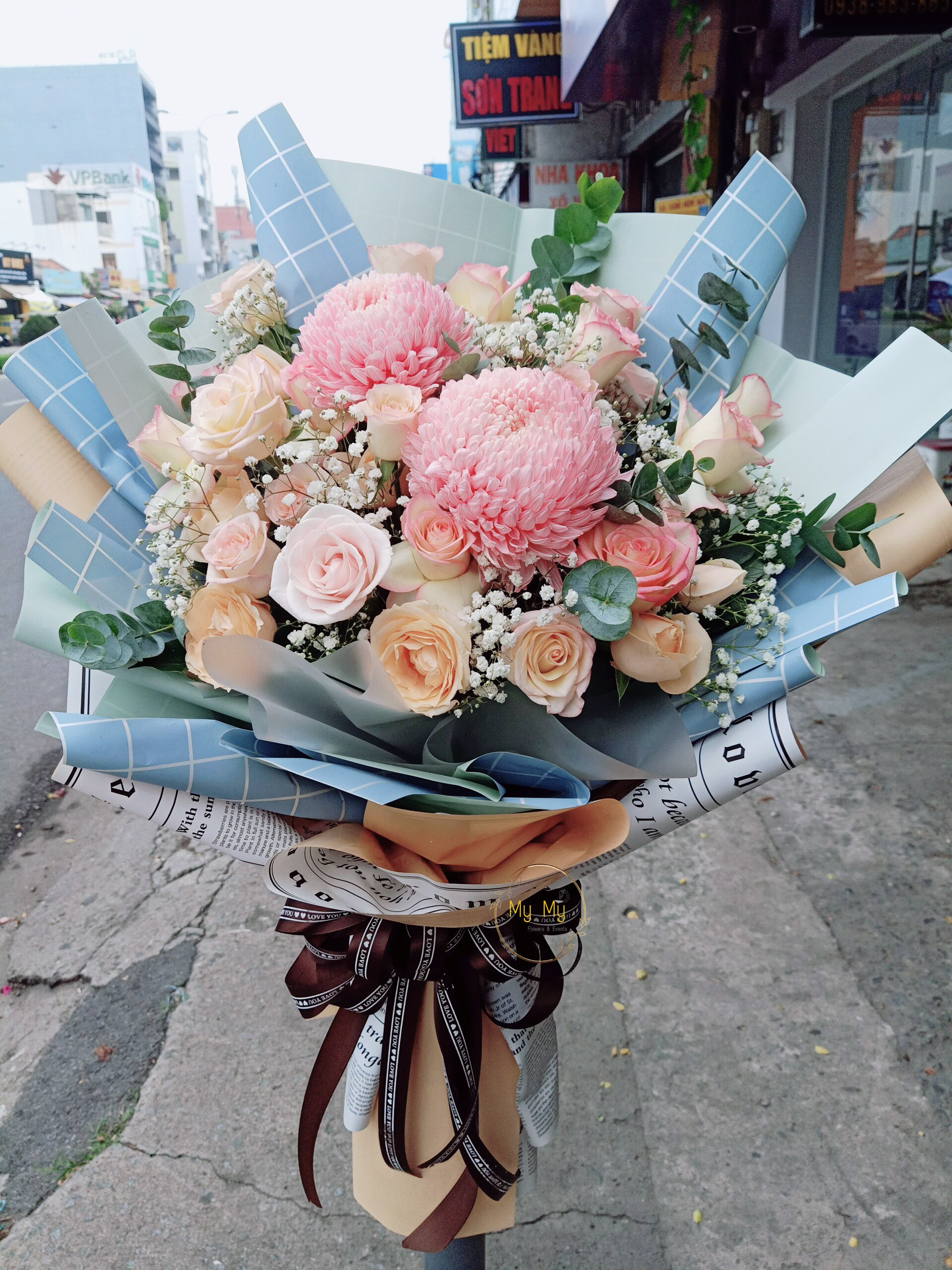 Hoa chúc mừng mẫu 147