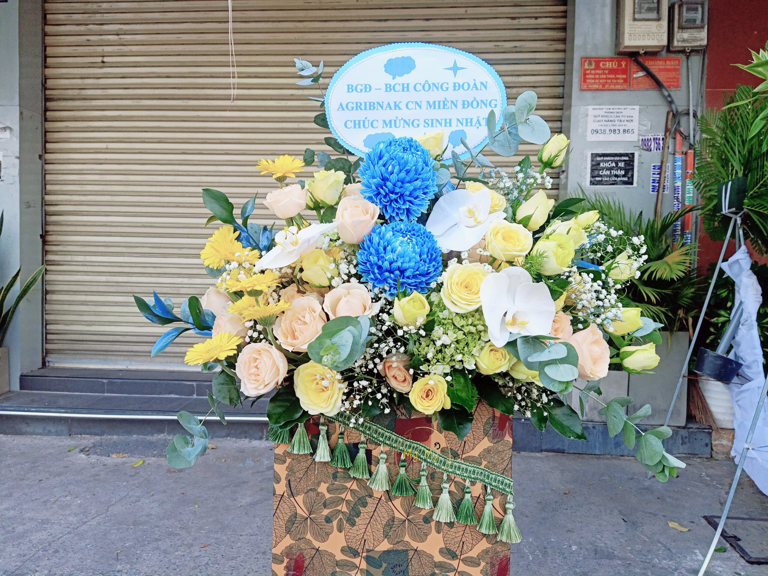 Hoa mừng sinh nhật mẫu 106