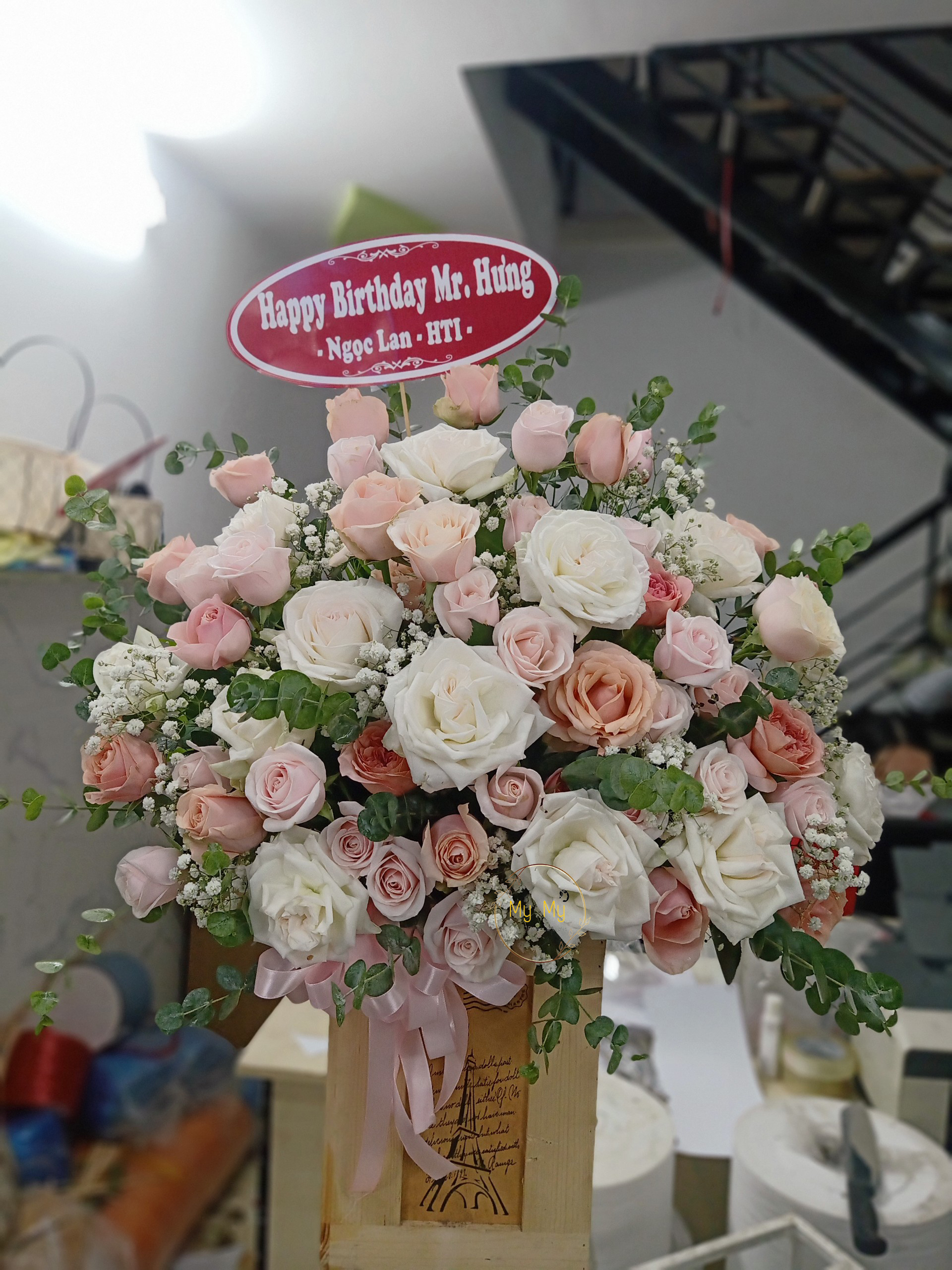 Hoa chúc mừng mẫu 139