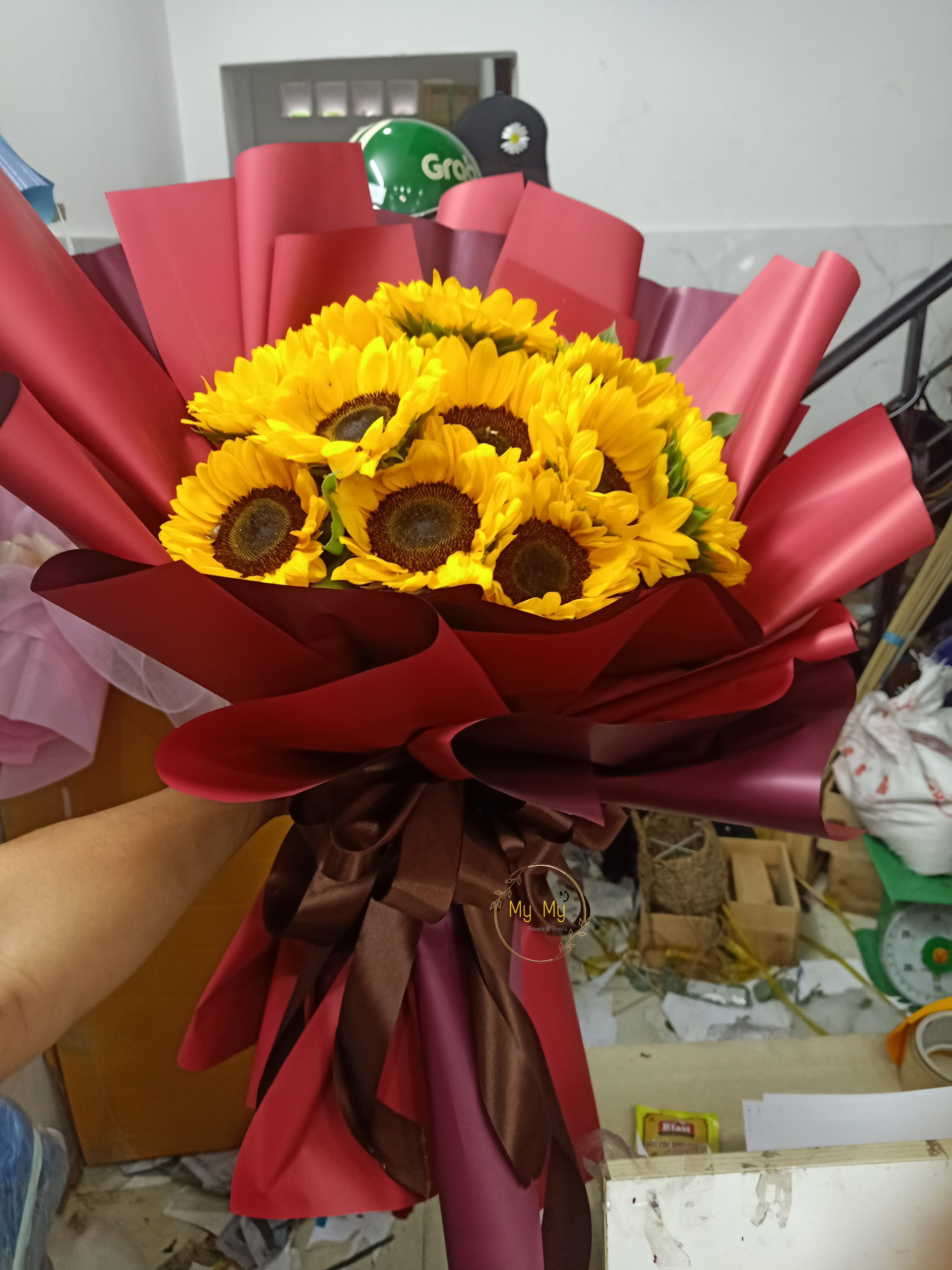 Hoa chúc mừng mẫu 166