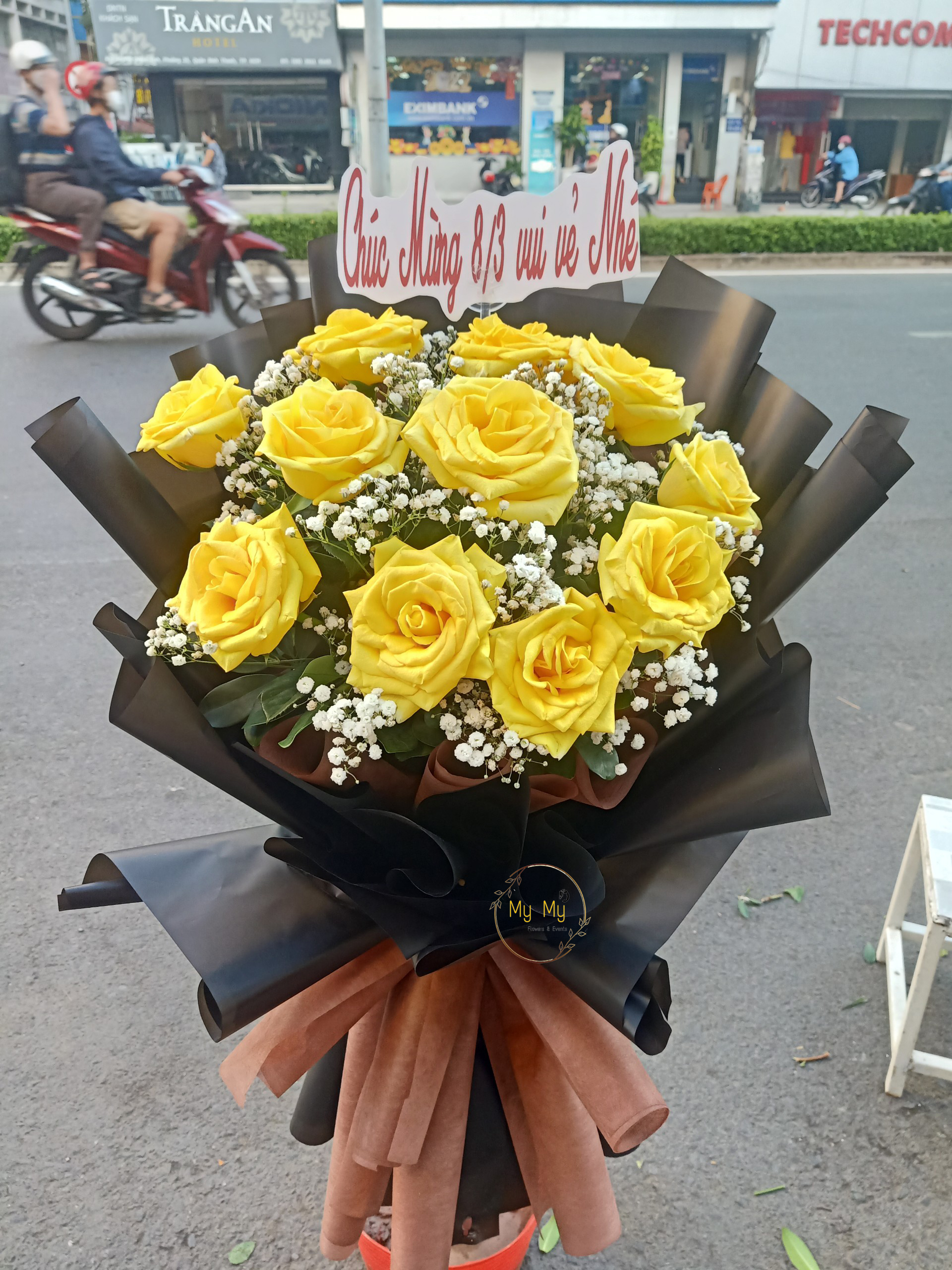 Hoa chúc mừng mẫu 173