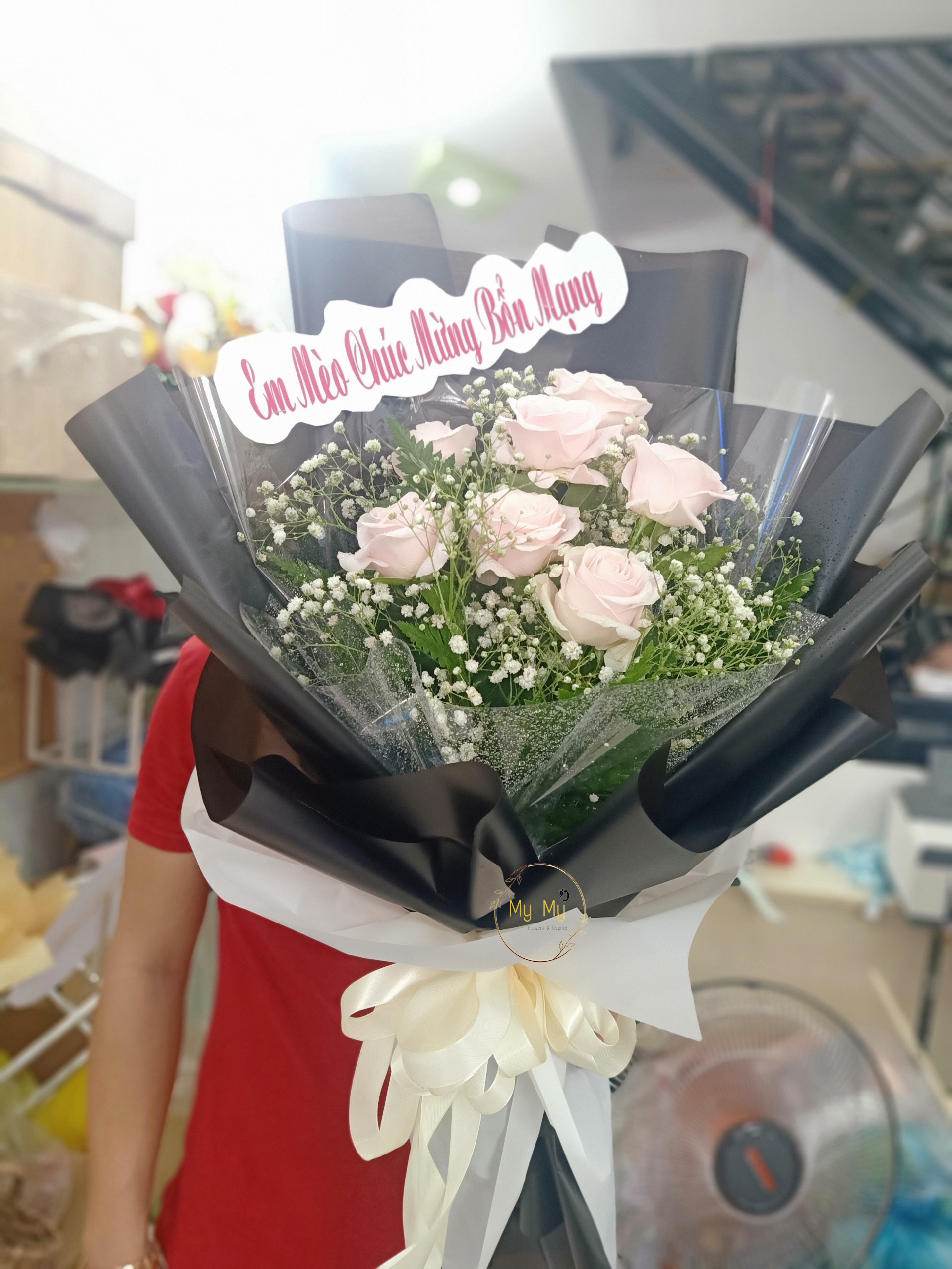 Hoa chúc mừng mẫu 181