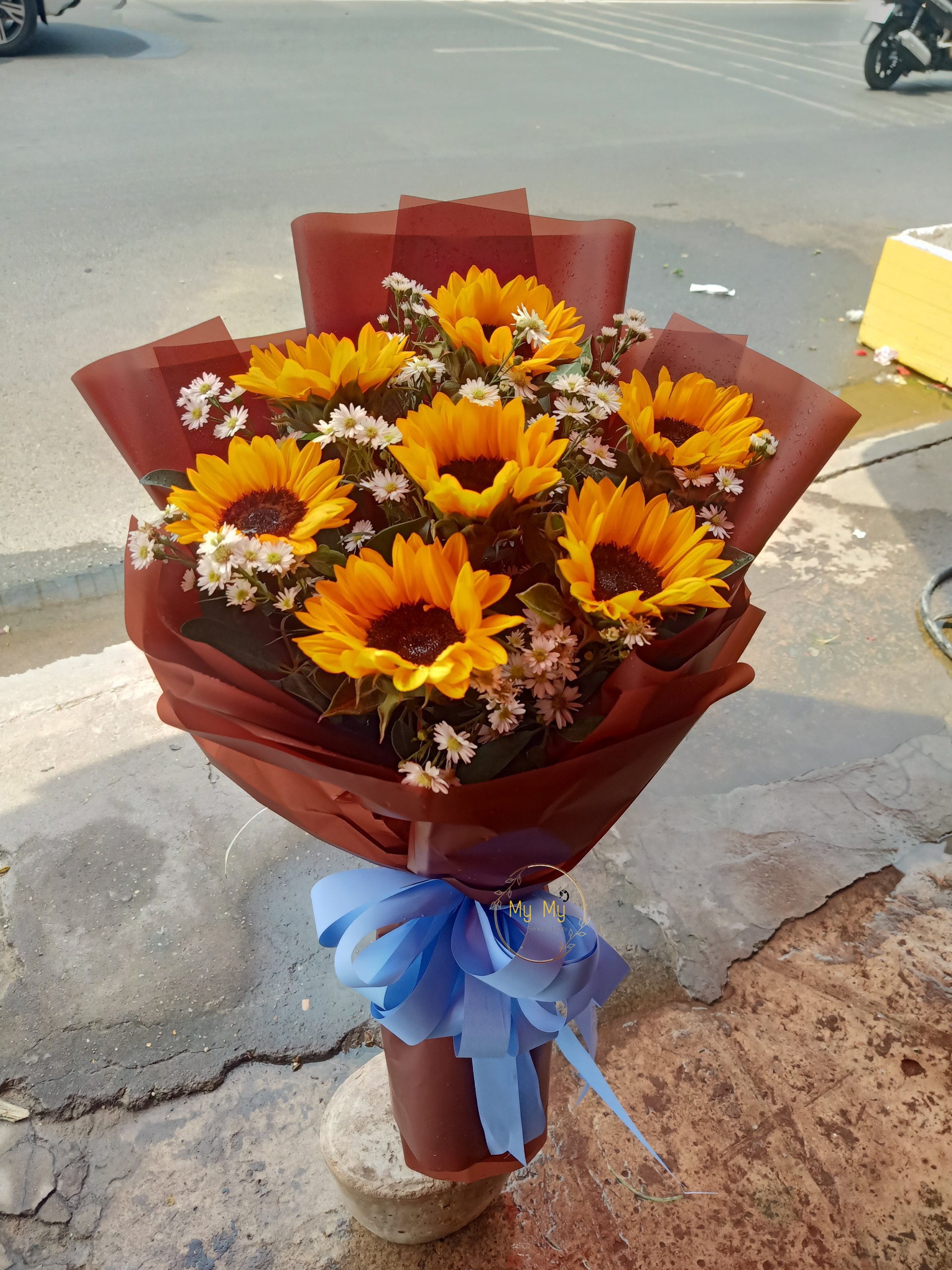 Hoa chúc mừng mẫu 182