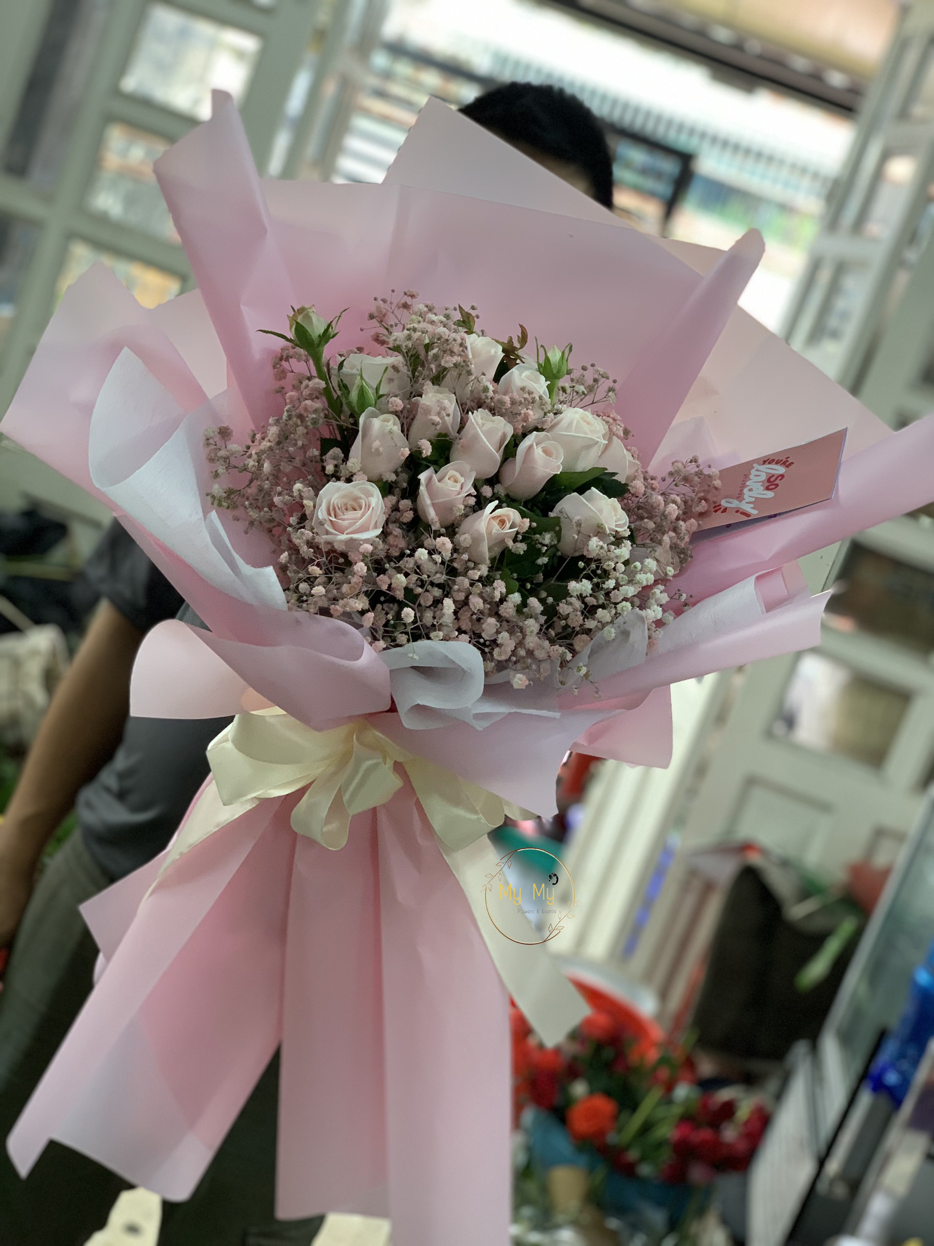 Hoa chúc mừng mẫu 174