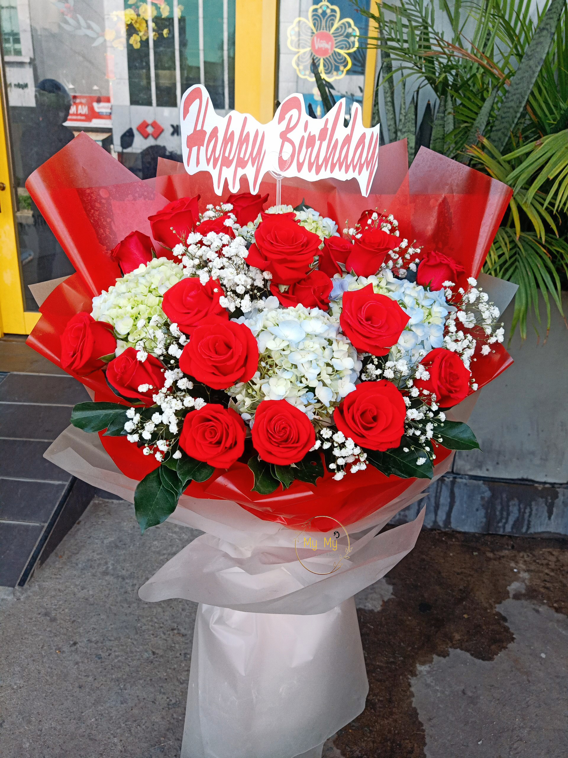 Hoa sinh nhật mẫu 172