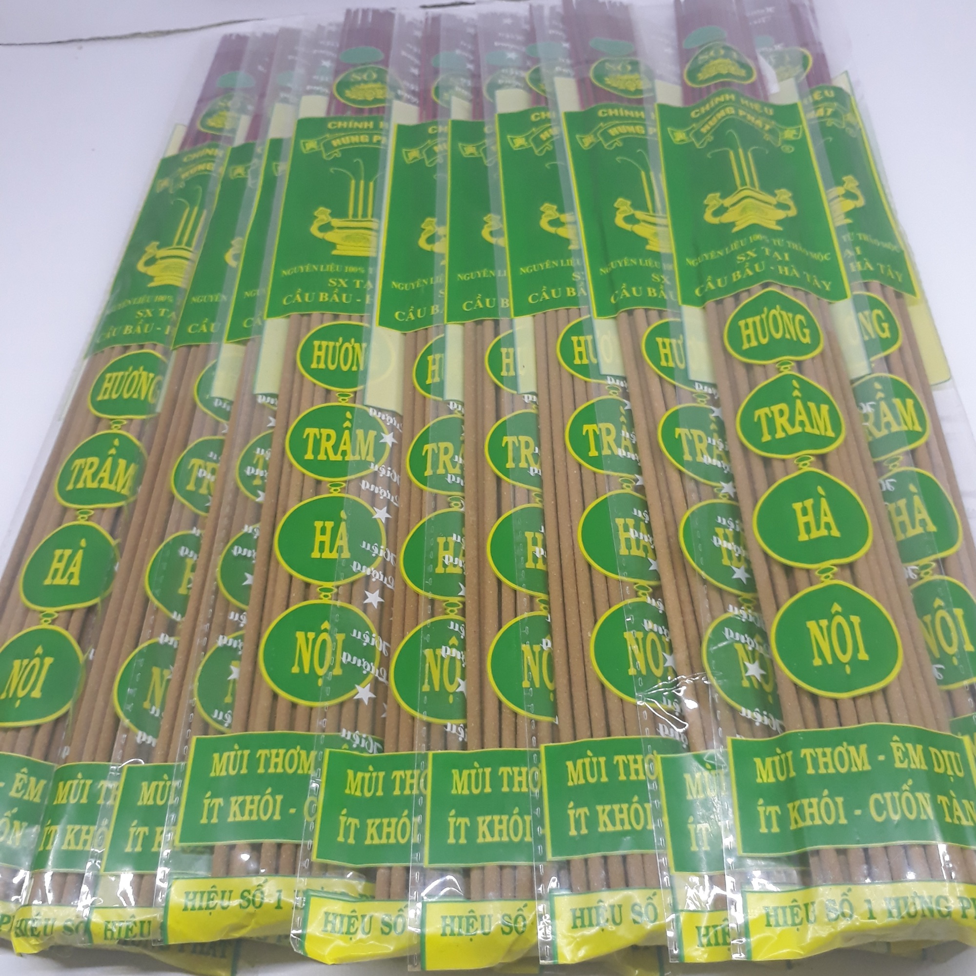 Nhang bắc cuốn tàn nhãn xanh