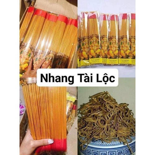 Nhang cuốn tàn thần tài