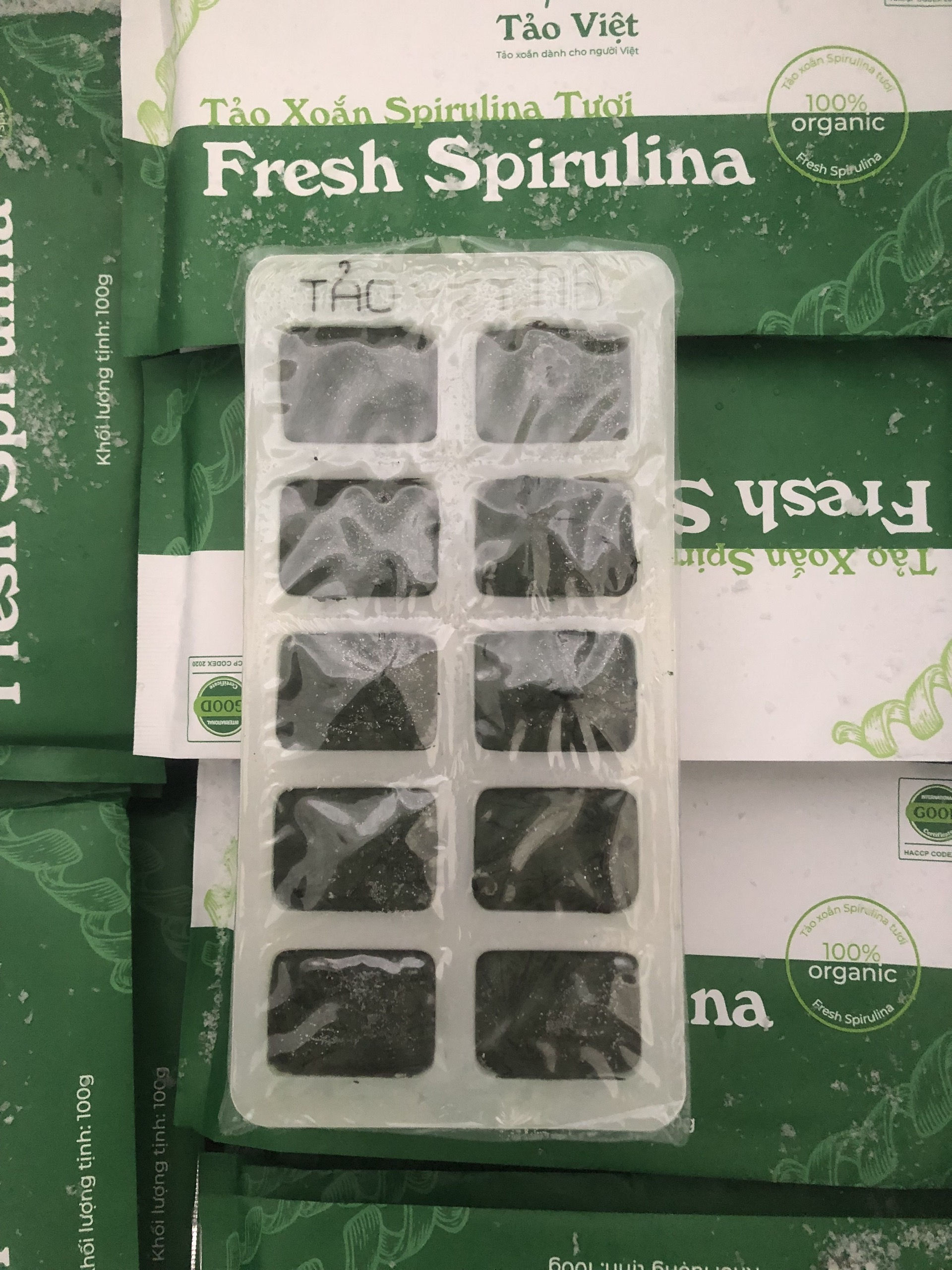 Tảo xoắn tươi