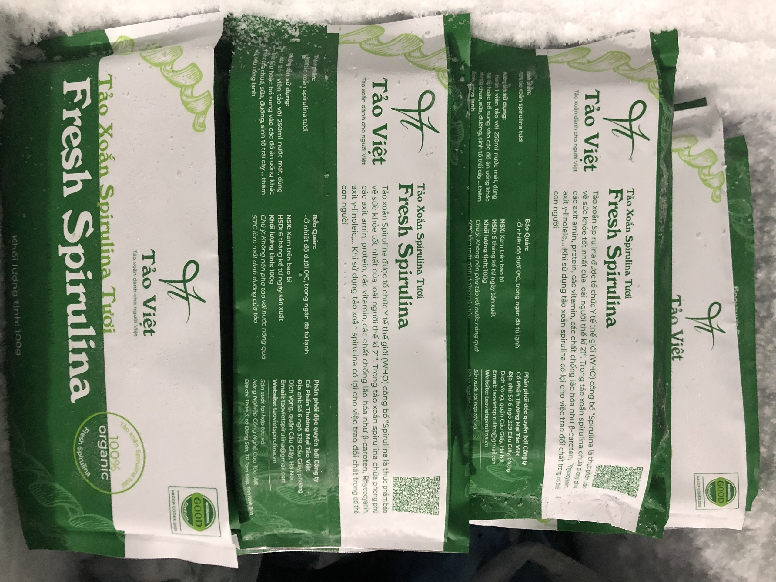 Tảo xoắn tươi