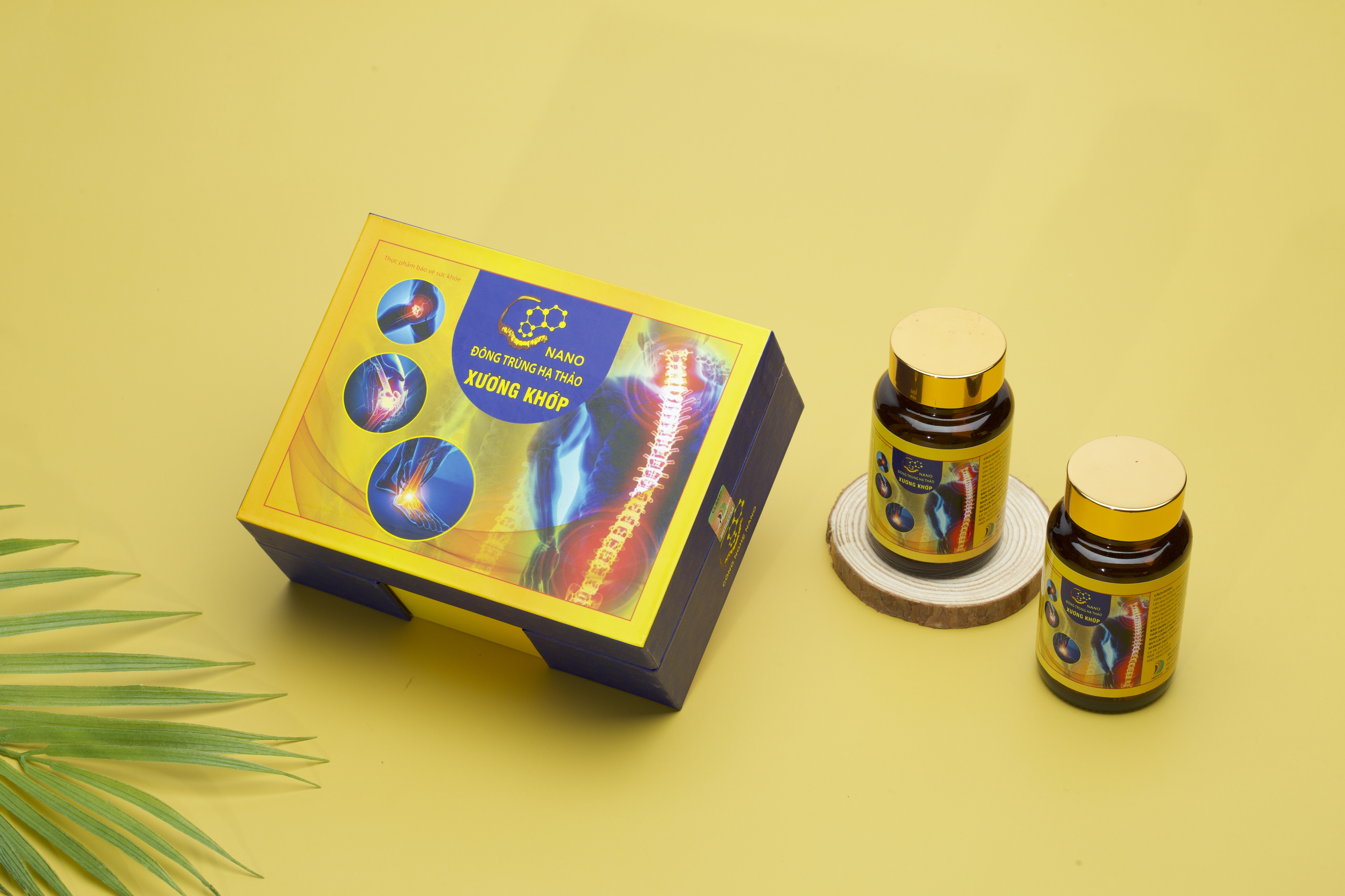 Nano Đông trùng hạ thảo Xương khớp Hộp 60v