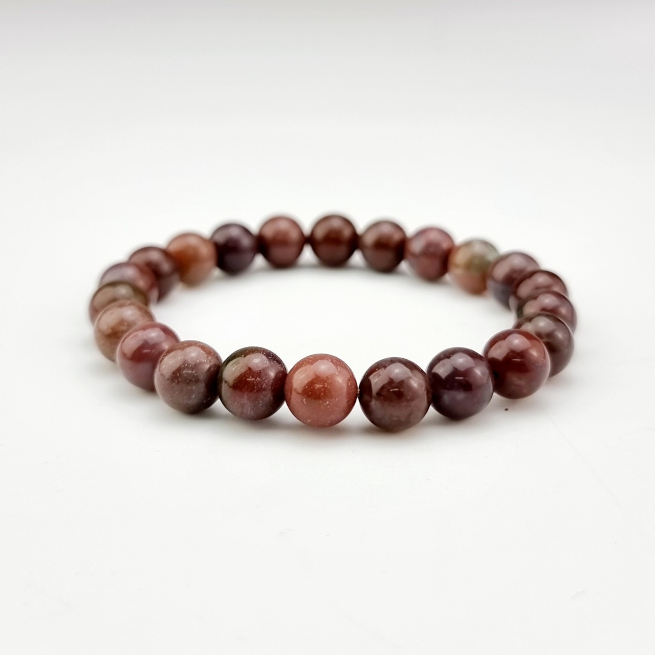 2203309 Chuỗi tay hộ mệnh bình an đá Chalcedony 8ly6,