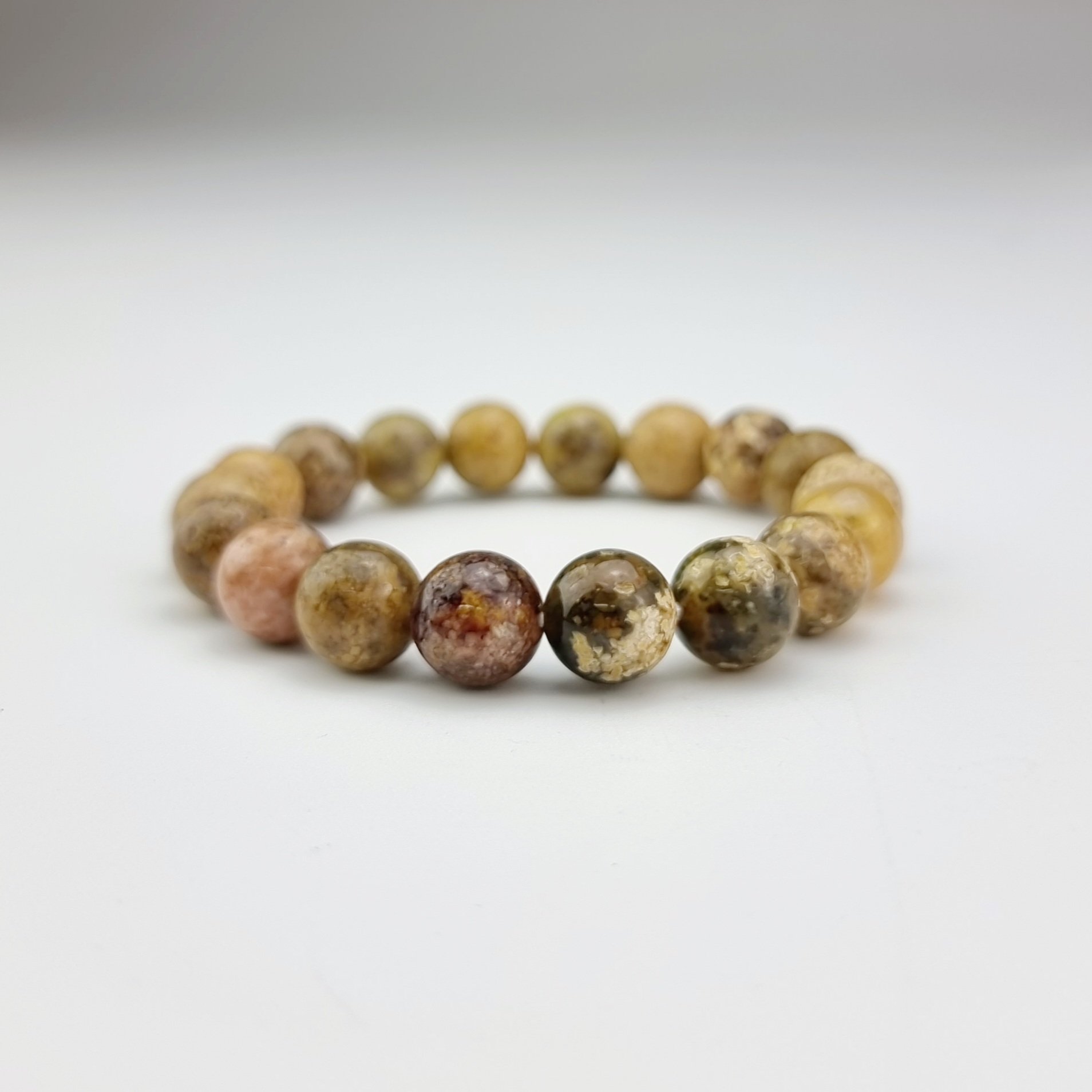 2203302 Chuỗi tay hộ mệnh Thạch Anh Đại Dương Ocean Jasper Ctjade