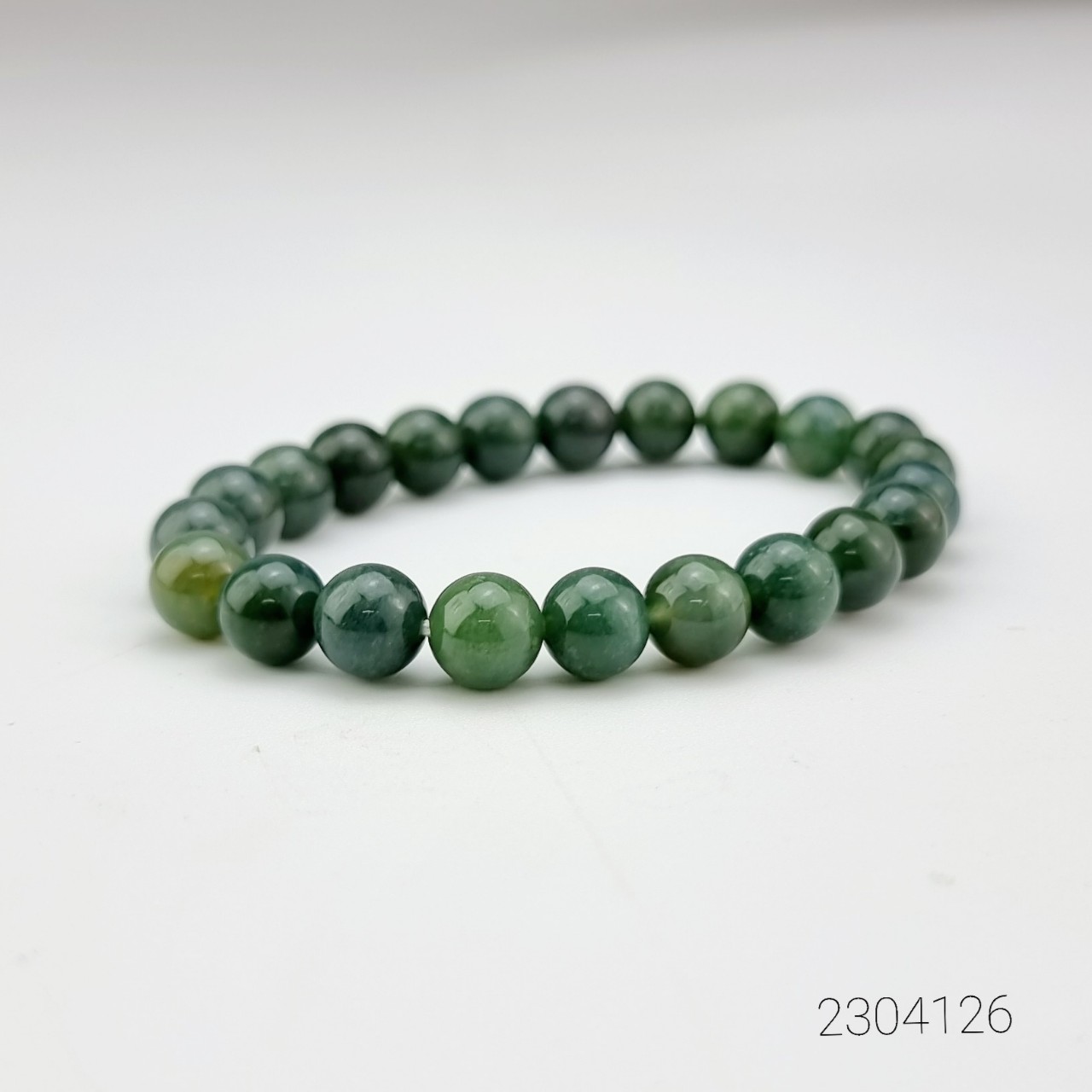 2204126 Trang sức phong thủy hộ mệnh vòng tay đá Thạch tủy Chalcedony thiên nhiên Saigonistar	