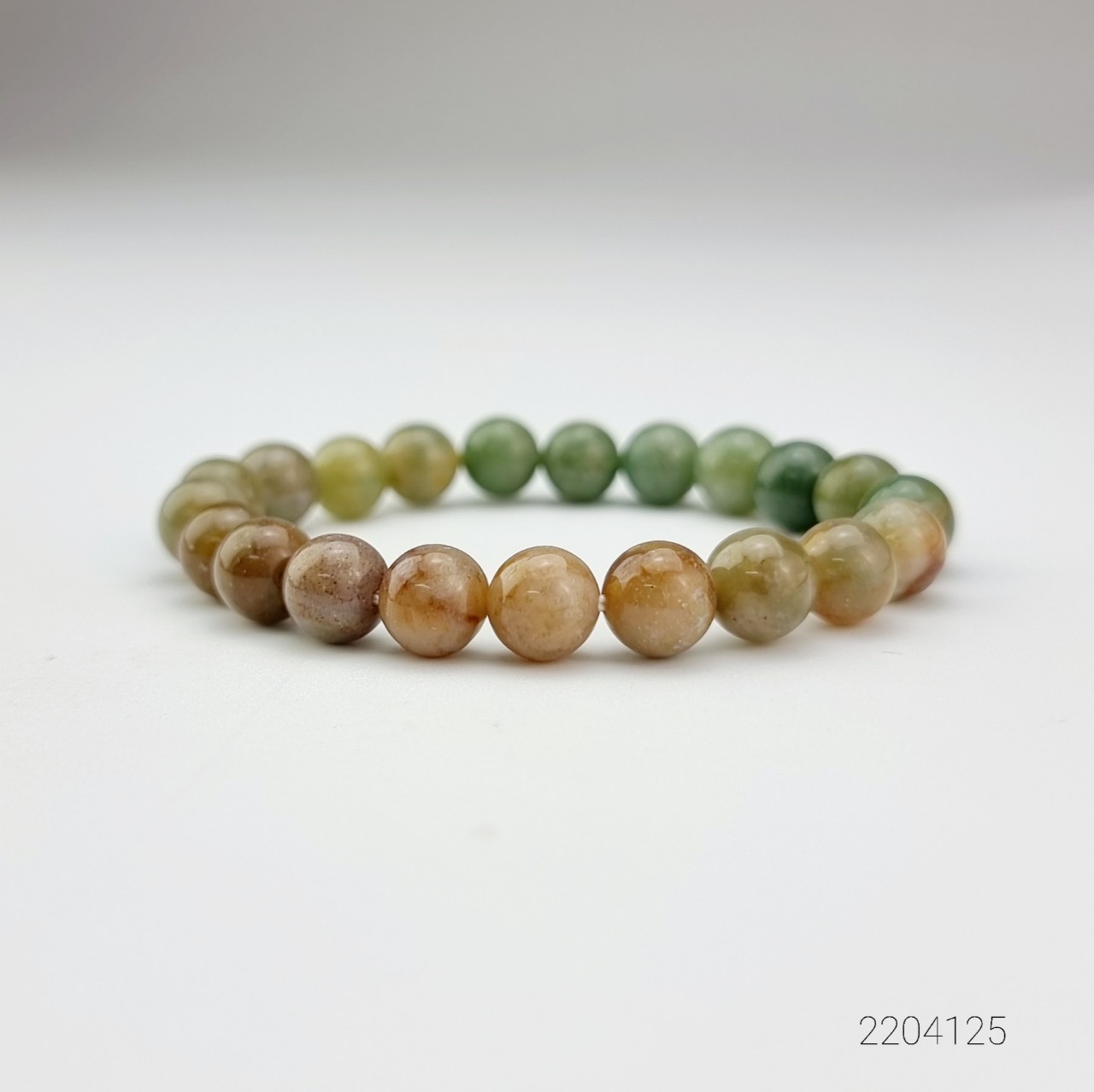 2204125 Trang sức phong thủy hộ mệnh vòng tay đá Thạch tủy Chalcedony thiên nhiên Saigonistar	