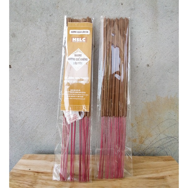 Hương quế không đậu tàn 25 nén (túi nilon)