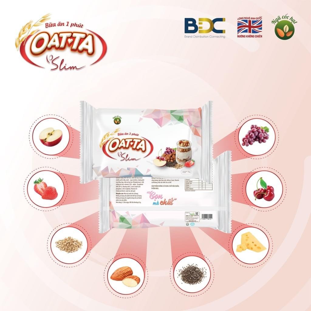 Ngũ cốc giảm cân Oatta Slim 45g (10 gói)
