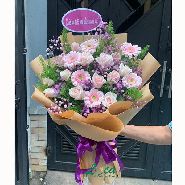 Bó hoa sinh nhật mẫu 18