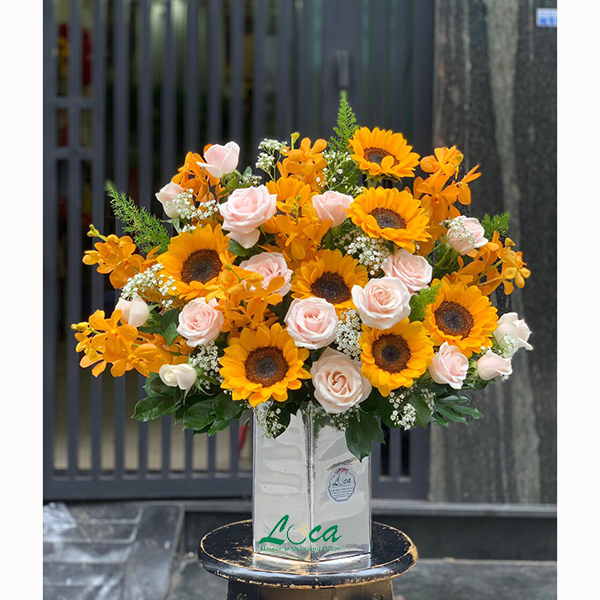 Hoa chúc mừng mẫu 17