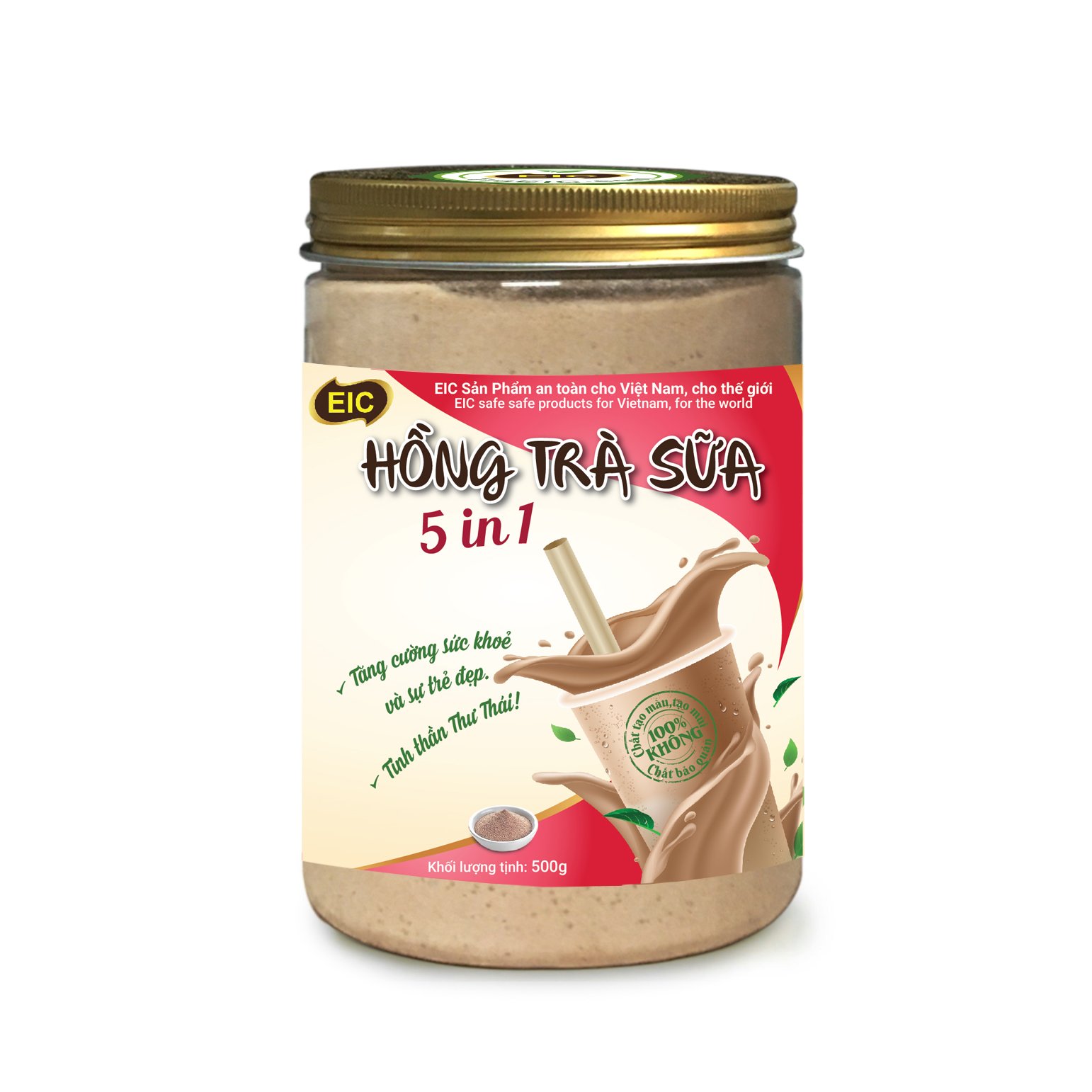 Hồng trà sữa 5 in 1 (500g)
