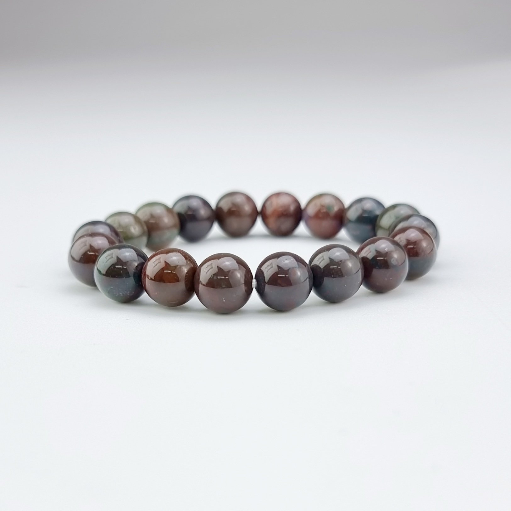 2205067 Chuỗi hạt, vòng tay hộ mệnh đá Jasper thiên nhiên CTjade