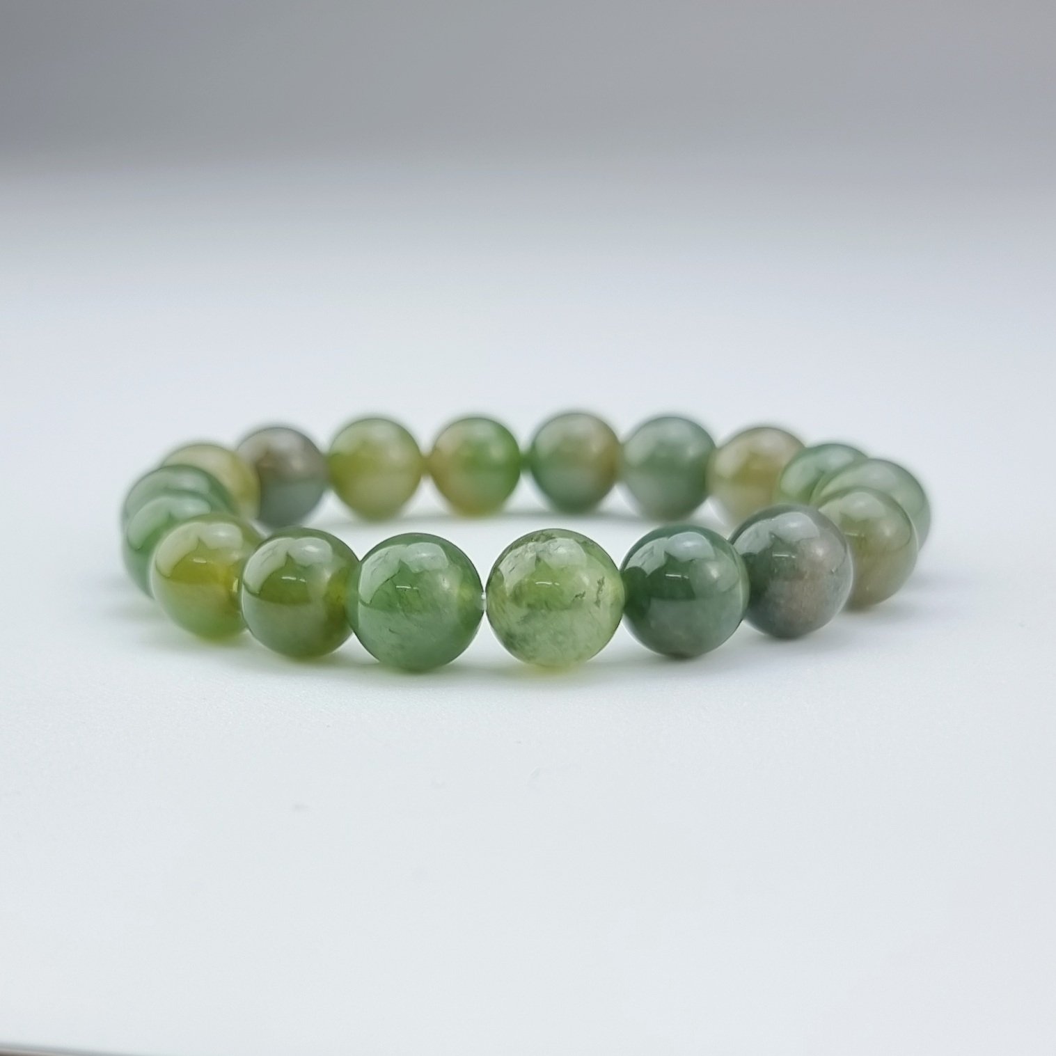 2205064 Chuỗi hạt, vòng tay hộ mệnh đá Jasper thiên nhiên CTjade