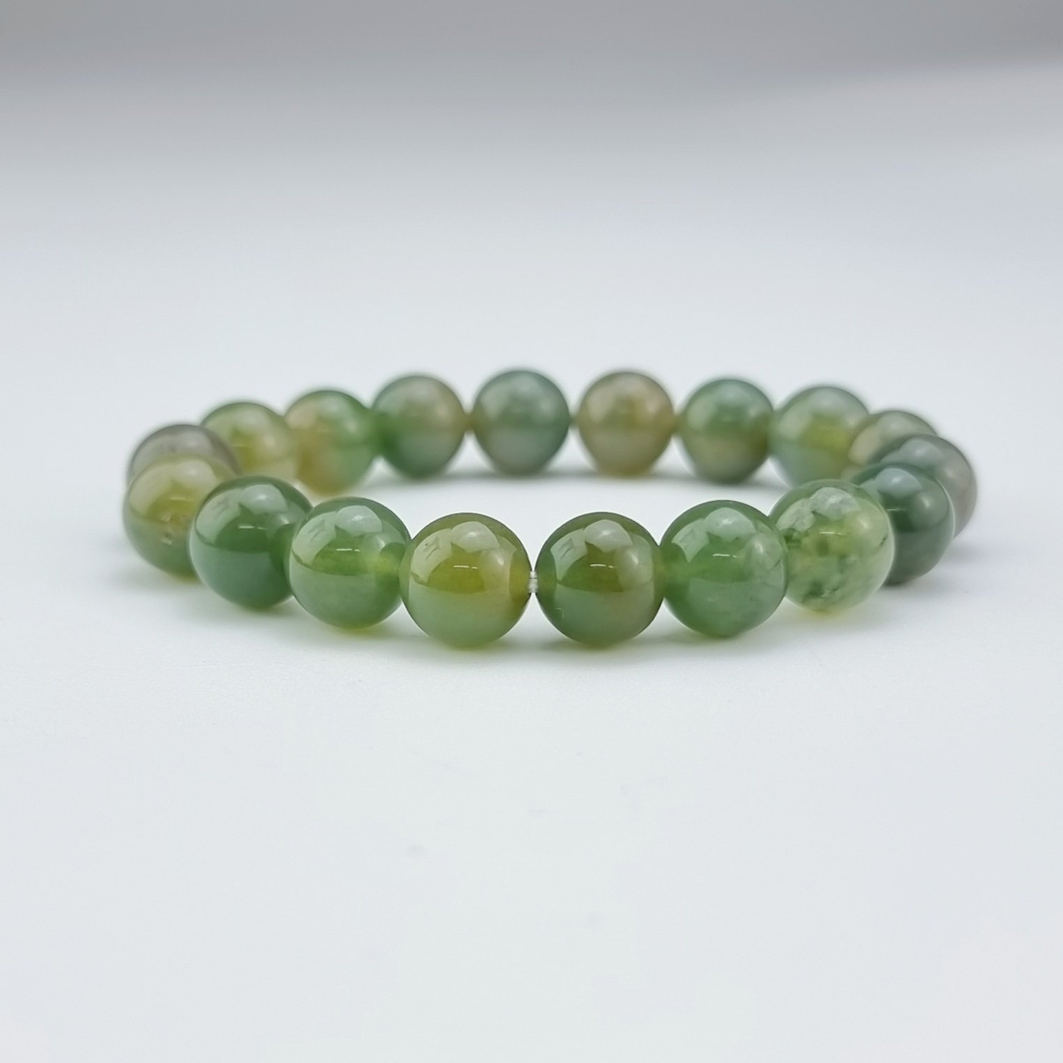 2205064 Chuỗi hạt, vòng tay hộ mệnh đá Jasper thiên nhiên CTjade