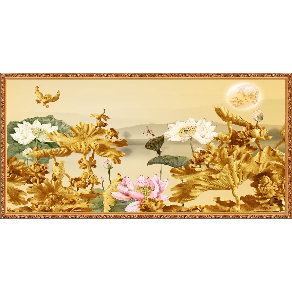 Tranh Dán Tường Sơn Thuỷ ĐL27,70x120cm