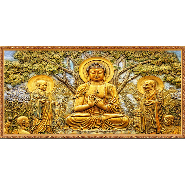 Tranh Dán Tường Đức Phật ĐL36,70x120cm