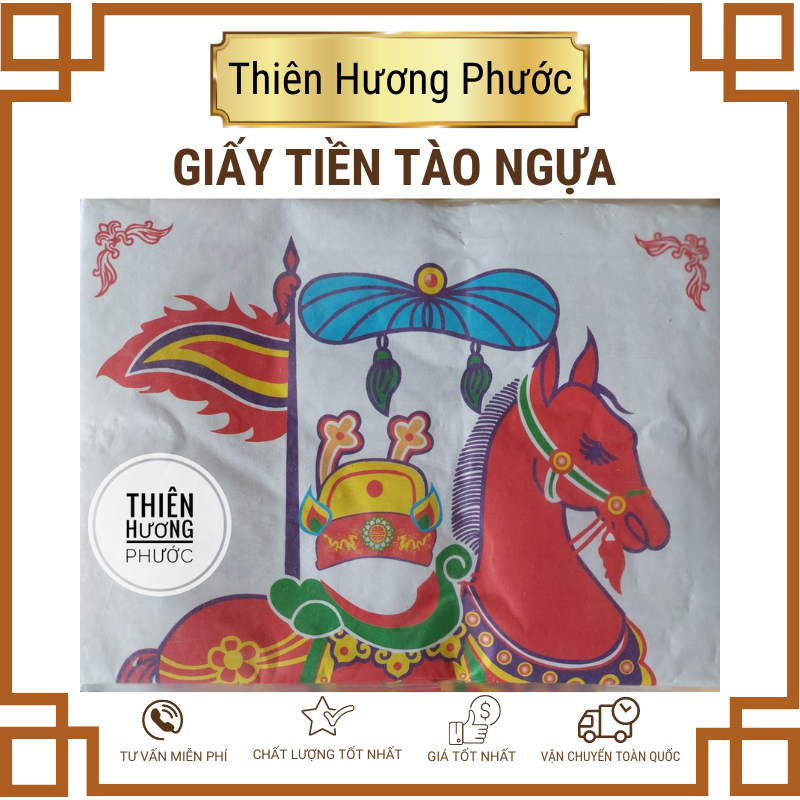 Giấy cúng tào ngựa đủ màu xấp 100g giấy đẹp cúng ngũ phương