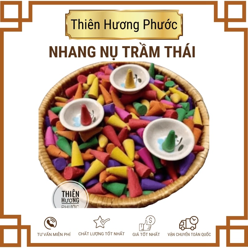 Nhang viên Thái thơm mix 100gr