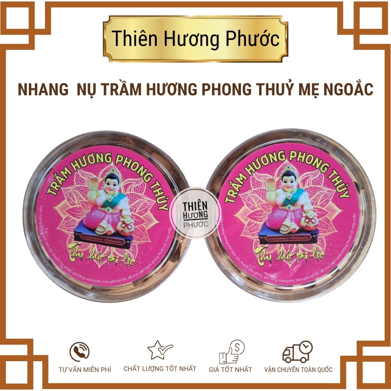 Nhang viên trầm hương Phong thủy mẹ Ngoắc