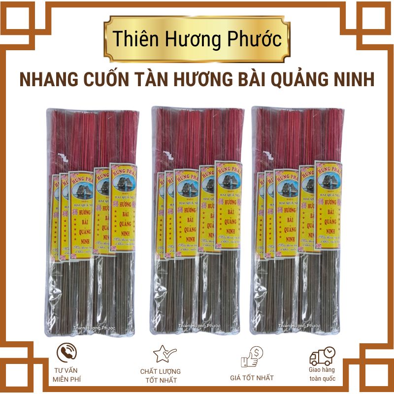 Nhang cuốn tàn hương bài Quảng Ninh