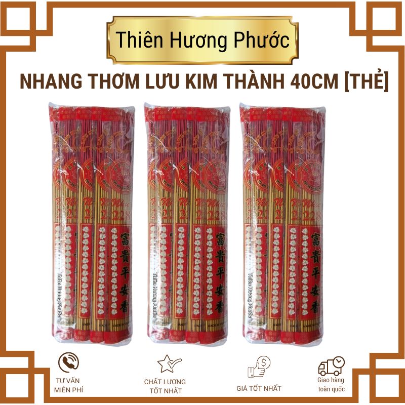 Nhang thơm Lưu Kim Thành 4T(thẻ)