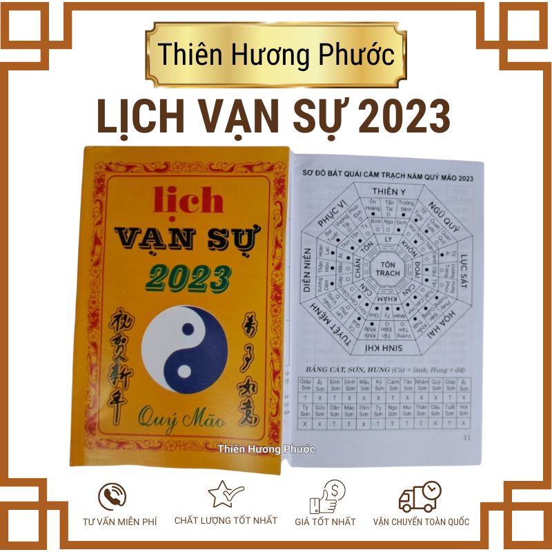 Lịch vạn sự 2023