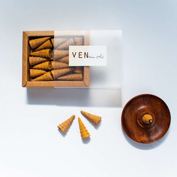 Bộ 2 hộp trầm xông Bình An - Bộ nụ trầm Huế làm quà tặng, xông nhà