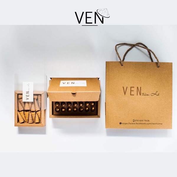 Bộ 2 hộp trầm xông Bình An - Bộ nụ trầm Huế làm quà tặng, xông nhà