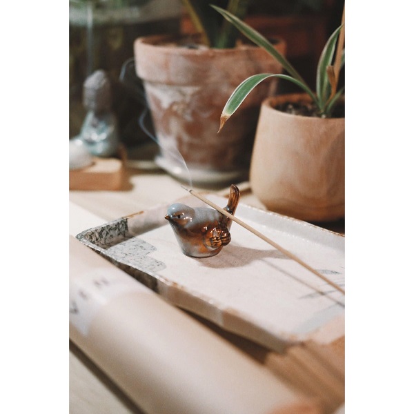 Bộ 2 sản phẩm 1 ốp nhang 38cm và 1 hộp nụ trầm cao cấp 35 viên, trầm hương thiên nhiên xông nhà, thờ cúng