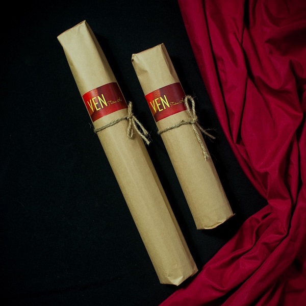 Hương trầm gốc Huế thơm, cúng gia tiên, thiện định Bình An Tài Lộc 38cm