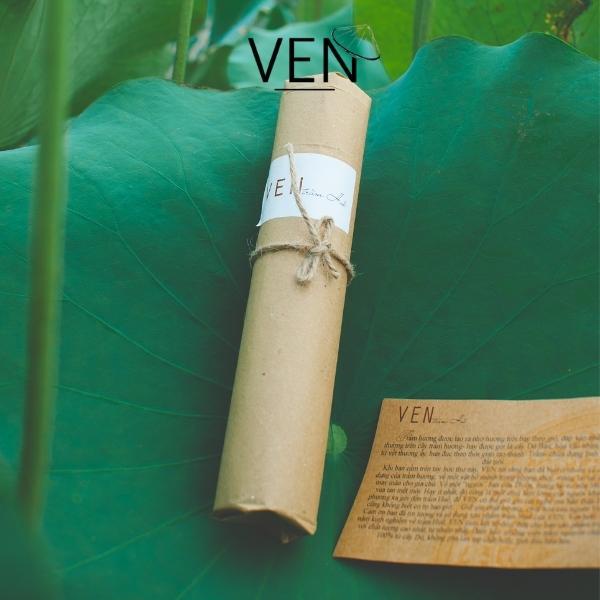 Hương trầm gốc Huế thơm, cúng gia tiên, thiện định Bình An Tài Lộc 25cm