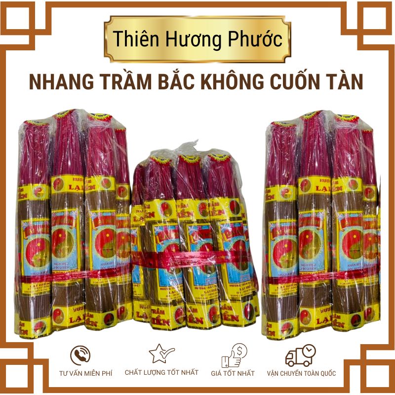 Nhang trầm bắc Tịnh tâm hương 200 cây 40cm