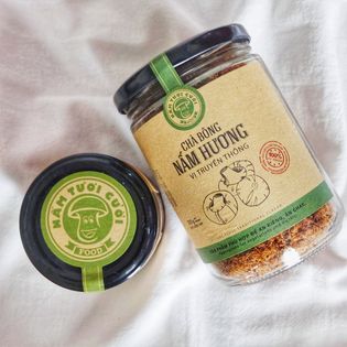 Chà bông nấm hương vị truyền thống hũ 200g