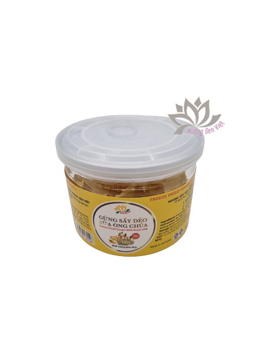 Gừng sấy dẻo sữa ong chúa 50g M