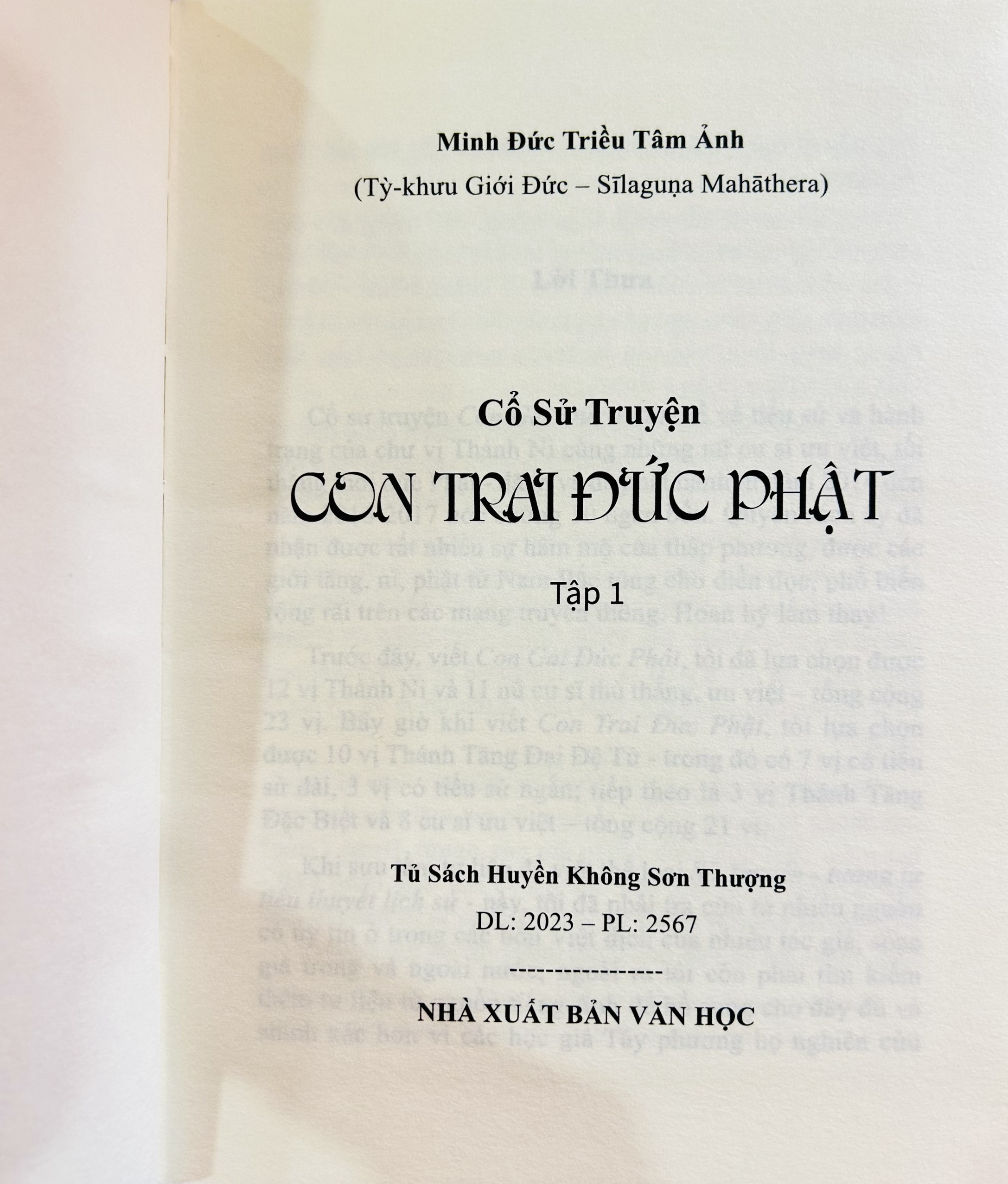 Con Trai Đức Phật (Bộ 2 cuốn)