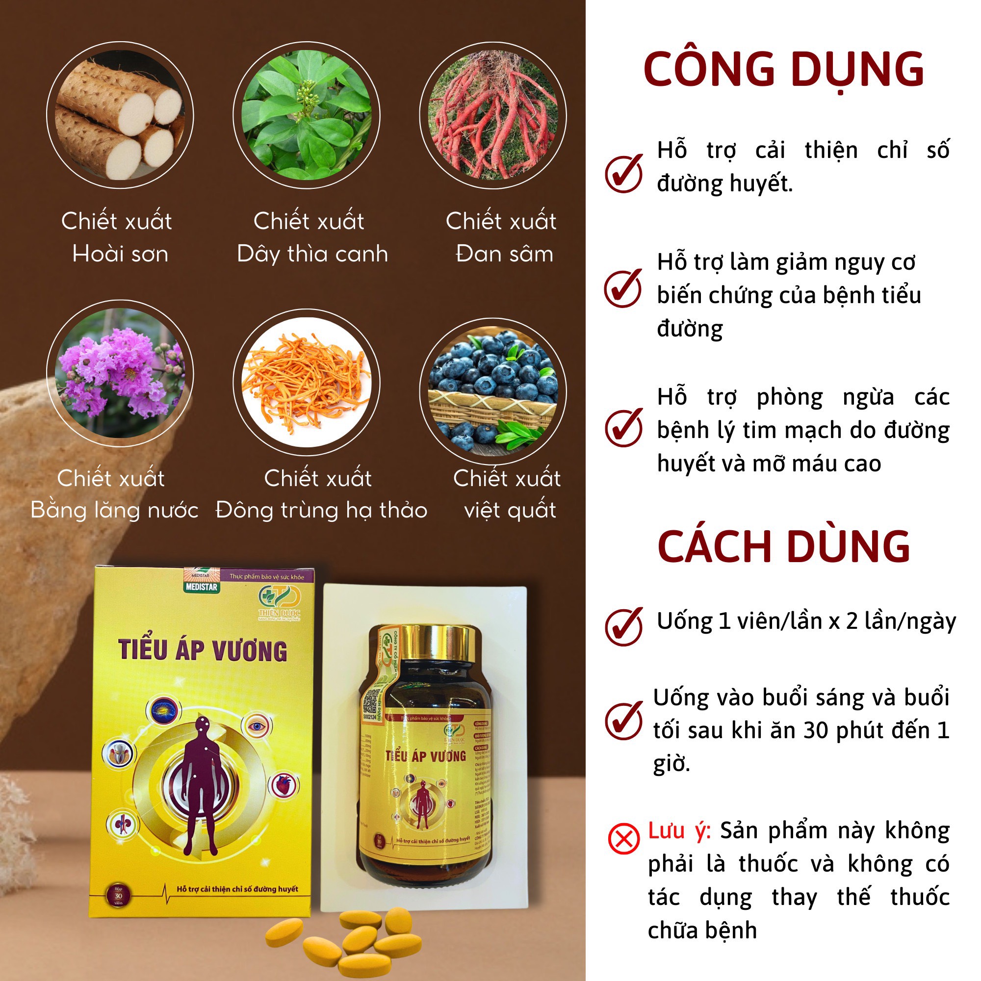 Nano Đông trùng hạ thảo Tiểu Áp Vương