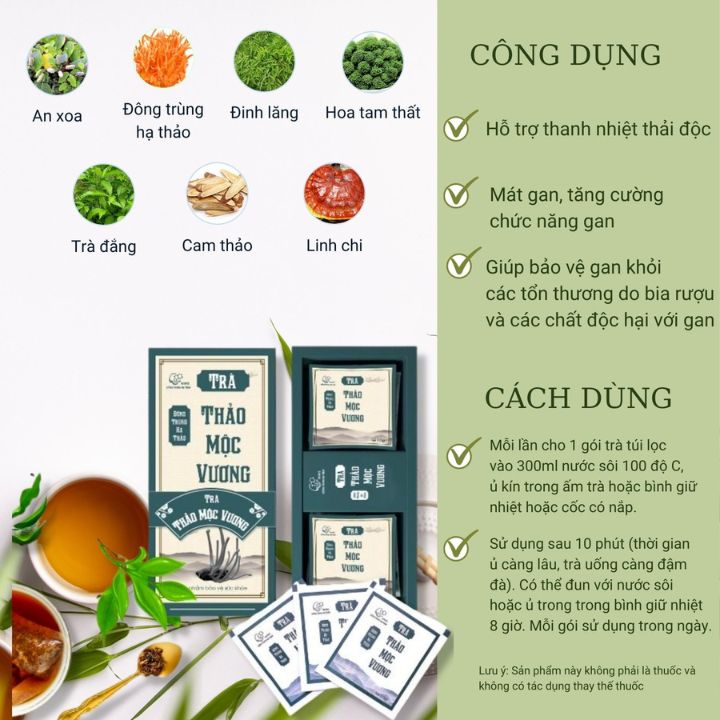 Trà Thảo Mộc Vương	 	 	